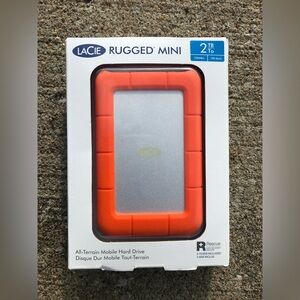 LaCie Rugged Mini 2TB  External Portable Hard Drive